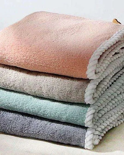 Ultra-Fast Microfiber Hair Drying Cap for Women - Elegant Absorbent Towel Turban