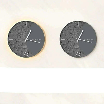 Celestial Glow Wall Clock - A Stunning Decorative Timepiece for Your Home and Dining Areas