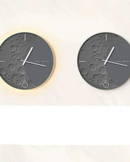 Celestial Glow Wall Clock - A Stunning Decorative Timepiece for Your Home and Dining Areas