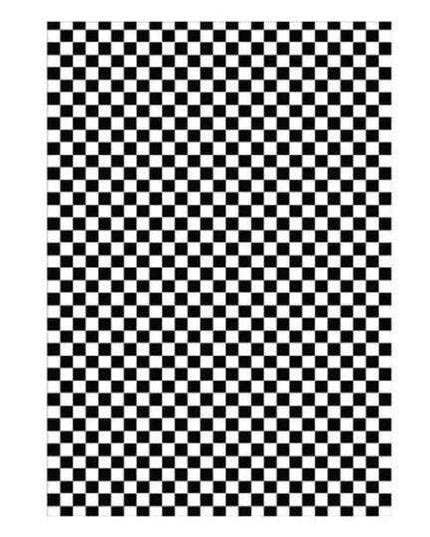 Elegant Green Checkerboard Area Rug for Sophisticated Home Interiors