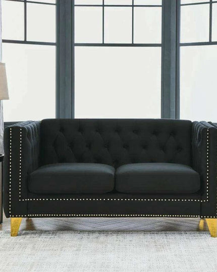 Chesterfield Velvet Couch for Elegant Living Spaces