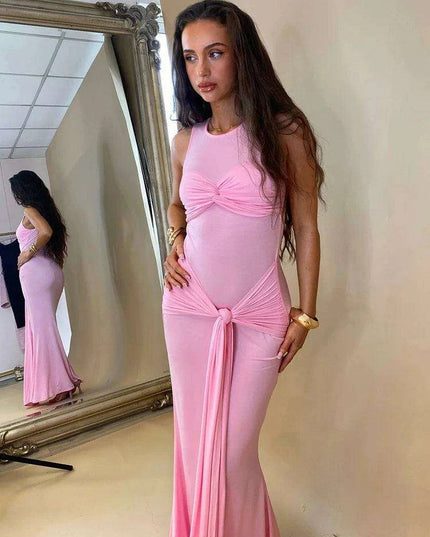 Knit Drape Dress: Effortless Elegance for Every Occasion