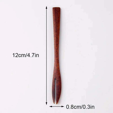 Elegant Bamboo Fork for Fruits, Desserts, and Salads - Japanese Style Kitchen Utensil