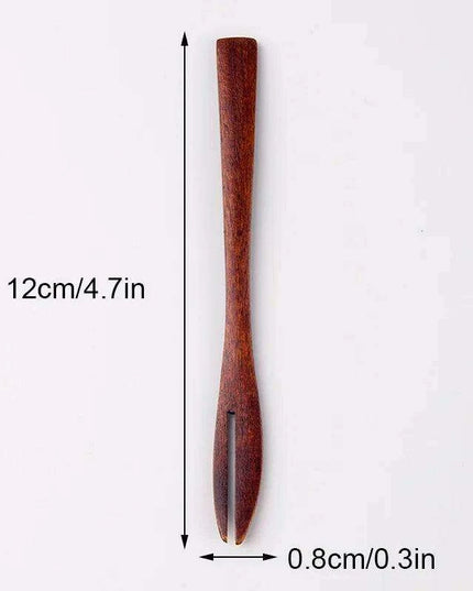 Elegant Bamboo Fork for Fruits, Desserts, and Salads - Japanese Style Kitchen Utensil