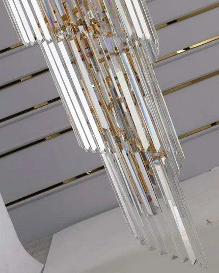Opulent Crystal Chandelier - Chic Lighting Solution