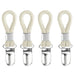 4PCS Cotton Loop Tea Towel Clips Cloth Hanger Set for Kitchen Towel Organization