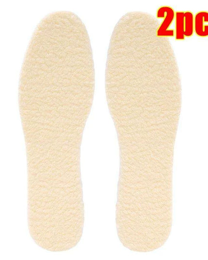Cozy Natural Lamb Wool Insoles for Ultimate Warmth and Comfort