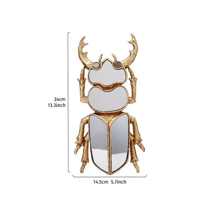 Shop1105754556 Gold Resin Hornet Wall Decoration - Unique Home Decor C