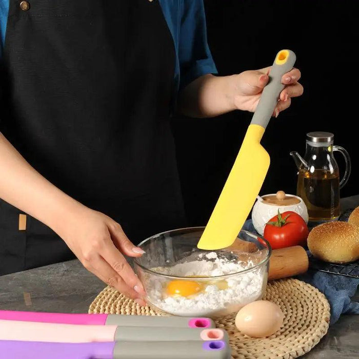 Colorful Silicone Baking Scraper Set - Your Essential Companion for Perfect Pastries