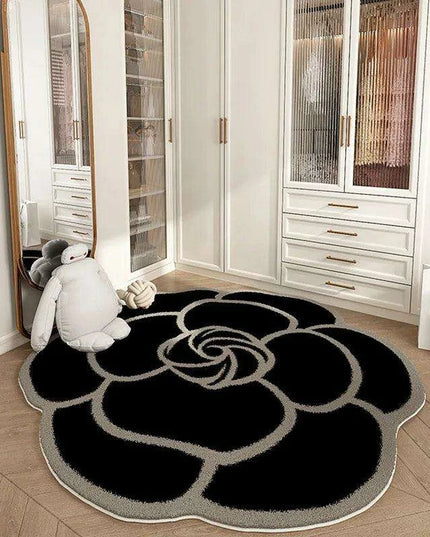 Floral Elegance Plush Carpet - A Cozy and Stylish Home Must-Have
