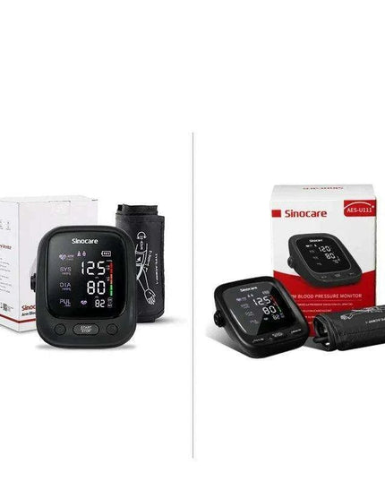 Sinocare Smart Health Blood Pressure Monitor with Heart Rate and Pulse Tracking for Home Use