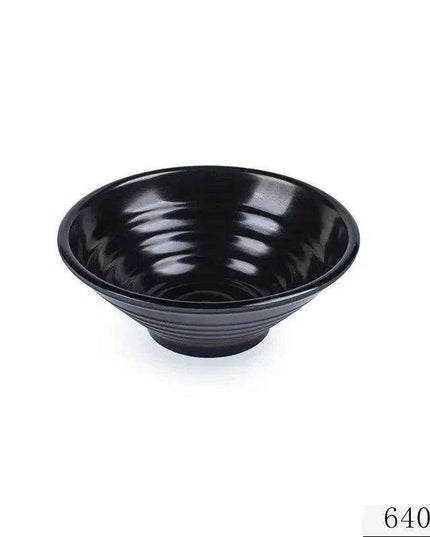Chic Melamine Bowl for Ramen and Salad – Perfect for Home and Restaurant Use