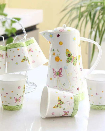 Sophisticated Bone China Tea Set - Classic Vintage Collection