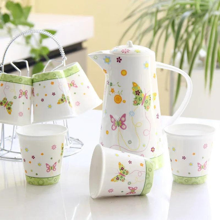 Sophisticated Bone China Tea Set - Classic Vintage Collection