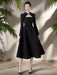 Elegant Strapless Cut-Out Evening Gown with Luxurious Diamond Details