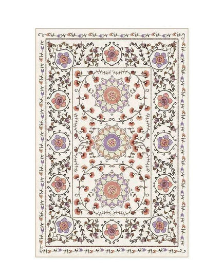 Exquisite Handcrafted Bohemian Area Rug - Timeless Luxury Collection