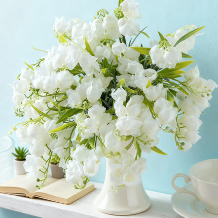 Canterbury Bell Artificial Flowers — Set of 5 or 10