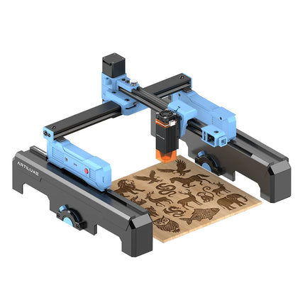 D2 Foldable Laser Engraver - 200x150mm, Multi-Platform, Wood Acrylic Leather