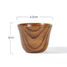 Handcrafted Rustic Spruce Wood Mug - Stylish Natural Drinkware for All Beverages