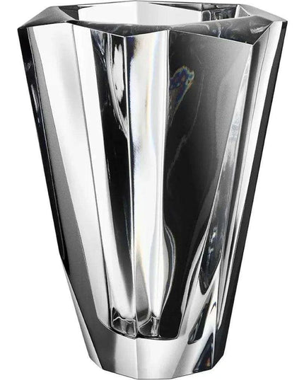 Sleek Modern Crystal Vase - Elevate Your Space with Timeless Style