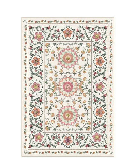 Exquisite Handcrafted Bohemian Area Rug - Timeless Luxury Collection