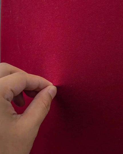 Elegant Burgundy Stretch Chair Slipcover - Contemporary Nordic Style for Enhanced Furniture Protection