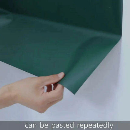 Versatile Green Waterproof Chalkboard Sticker Roll - Easy to Apply and Erase