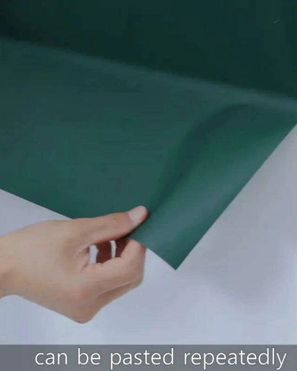Versatile Green Waterproof Chalkboard Sticker Roll - Easy to Apply and Erase
