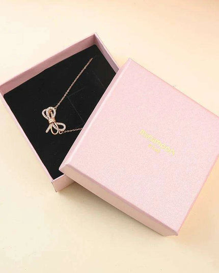 Luxury Pink Jewelry Packaging Set with Custom Branding - 500 Piece Collection