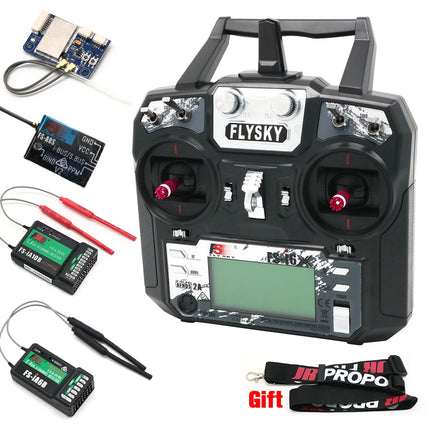 FLYSKY FS-i6X 10CH Radio Transmitter 2.4GHz with X6B Receiver for RC D