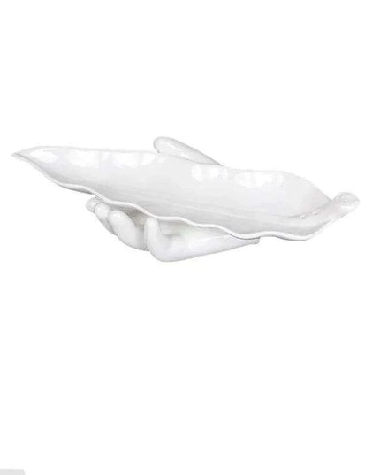 Elegant White Ceramic Dinnerware Set for a Luxurious Dining Experience