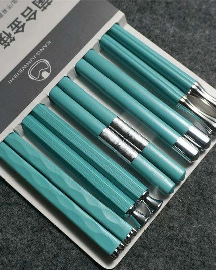 Sophisticated Non-Slip Sushi Chopsticks Set - 5 Pairs for Gourmet Dining