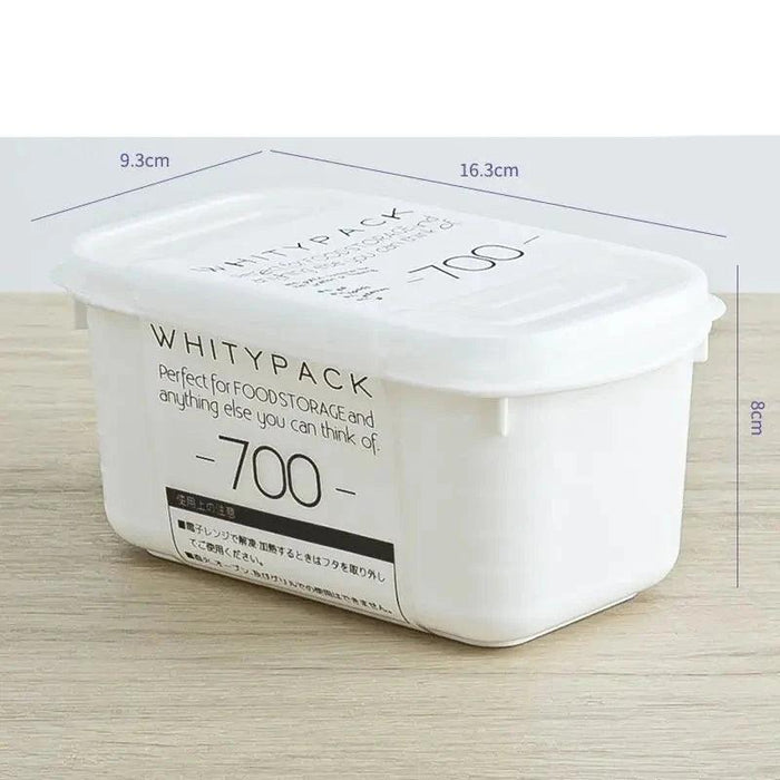 Japanese-Inspired FreshLock Food Storage Solution with Compartments for Ultimate Organization