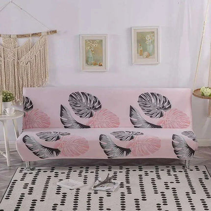 Svetanya Elegant Stretchable Slipcover for Armless Futon Sofas - Stylish Protection and Comfort