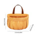 Woven Bamboo Wall Baskets for Elegant Plant and Flower Arrangement