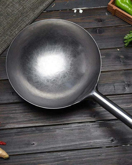 Premium Handcrafted Carbon Steel Wok for Authentic Chinese Cooking