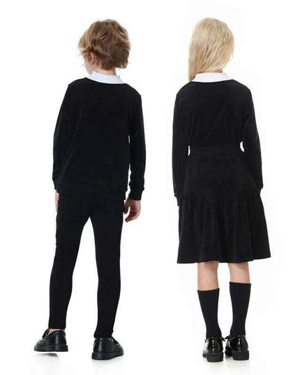 Luxurious Velvet Kids Coordinated Ensemble