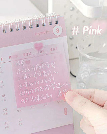 Creative Canvas: INS Gradient Smudge Memo Pad for Artistic Expression