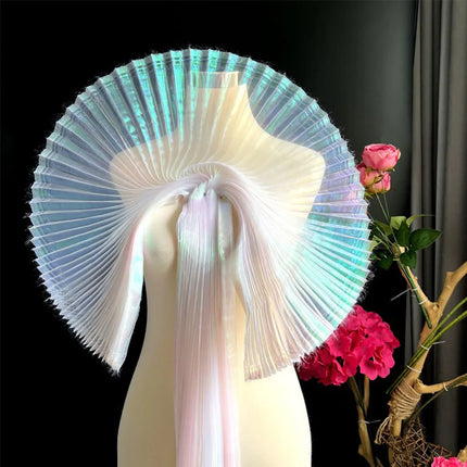Pleated Organza Fabric — 100 × 150 cm, DIY Sewing & Dressmaking