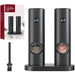 Eco-Friendly Automatic Electric Salt and Pepper Grinder Set - Refillable Battery-Powered Mills