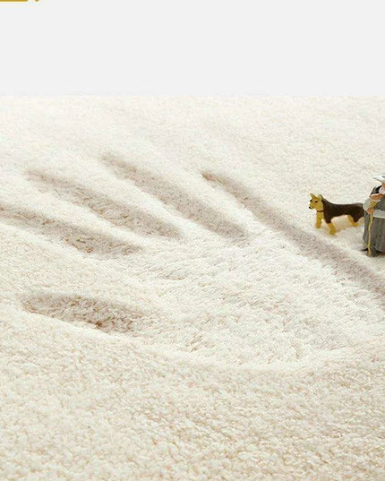 Floral Elegance Plush Carpet - A Cozy and Stylish Home Must-Have