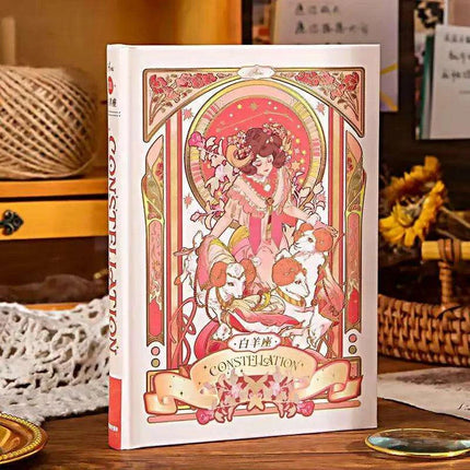 Stellar Whimsy Hardcover Journal – Colorful, Inspiring, and Imaginative Notebook