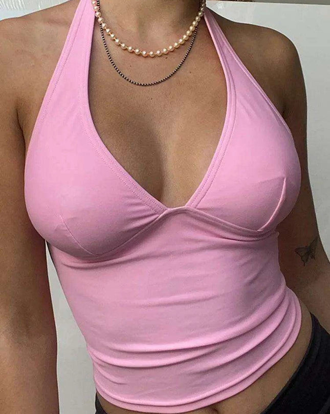 Stylish Off-Shoulder Crop Top with Sensual Open Back Design | Perfect for Night Out Glam