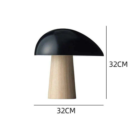 Sleek Contemporary Mushroom LED Table Lamp - Perfect for Home and Office Use - Comes with 1-Year Warranty