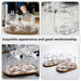 Elegant Glass Spice Jars with Lids for an Upscale Kitchen