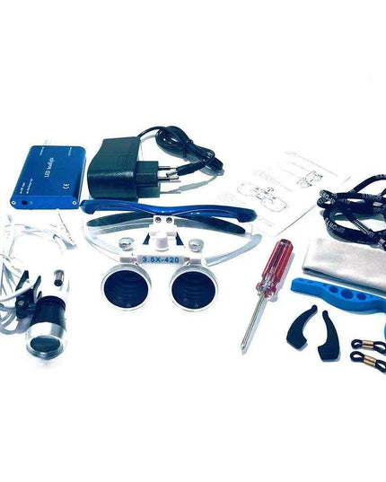 LED Dental Loupes: Adjustable Magnification with Comfortable Working Distance