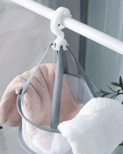 Versatile Compact Mesh Drying Rack: Ideal for Delicates and Knitwear - Space-Efficient Solution