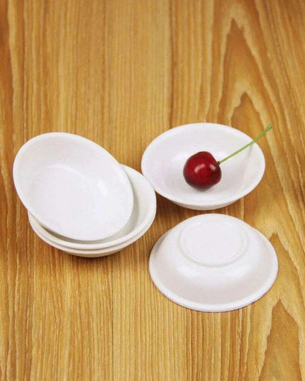 40-Piece Durable Plastic Sauce and Condiment Dish Set - Versatile Dipping Bowls
