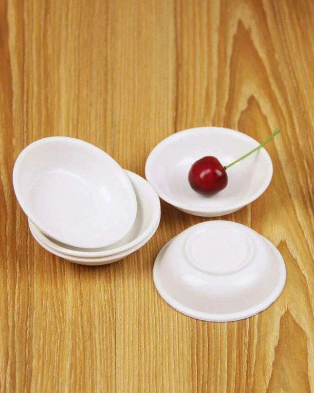 40-Piece Durable Plastic Sauce and Condiment Dish Set - Versatile Dipping Bowls