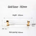 Luxurious Gold Acrylic Drawer Handles with Crystal Detailing - Chic Cabinet Pulls